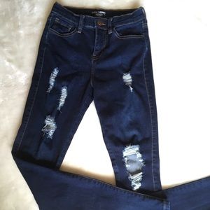 Fashion Nova Distressed Skinny Jeans